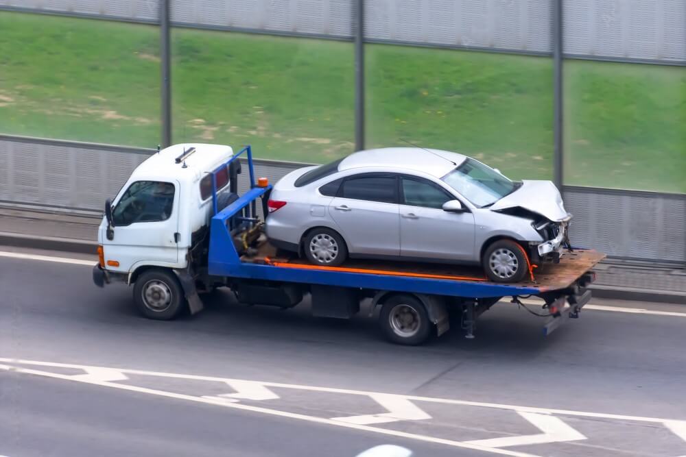 flatbed towing